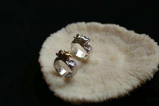 CHEZ BOQUE 印象系列原创手工925银戒指《蝶》 商品图0