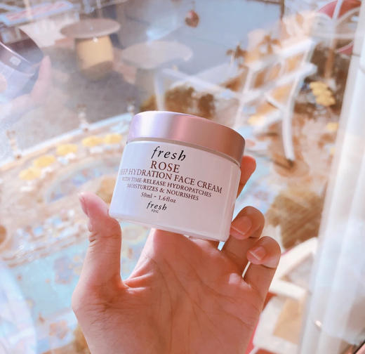 Fresh馥蕾诗玫瑰保湿面霜50ml 玫瑰润泽密集高保湿补水滋润干皮 舒缓肌肤 商品图4