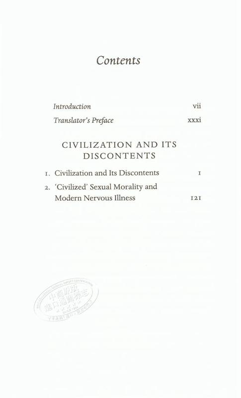 【中商原版】弗洛伊德文明与缺憾 英文原版 Civilization and its Discontents Sigmund Freud 心理学 商品图4