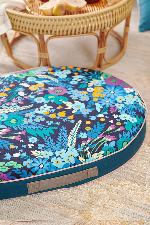 椭圆形棕榈坐垫打坐垫 商品图2