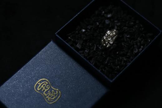 CHEZ BOQUE 印象系列原创手工925银戒指《月满》/《月缺》 商品图9