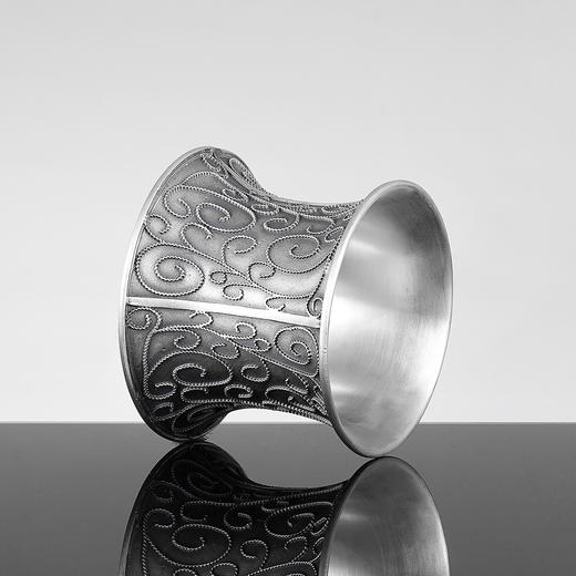 子佩集纯银花丝茶托【CT0003】207 商品图2