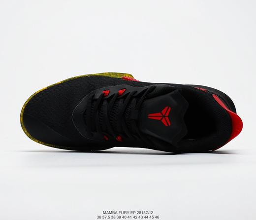 耐克Nike Mamba Fury Black Red科比曼巴系列休闲时尚百搭舒适个性男子篮球鞋 商品图1