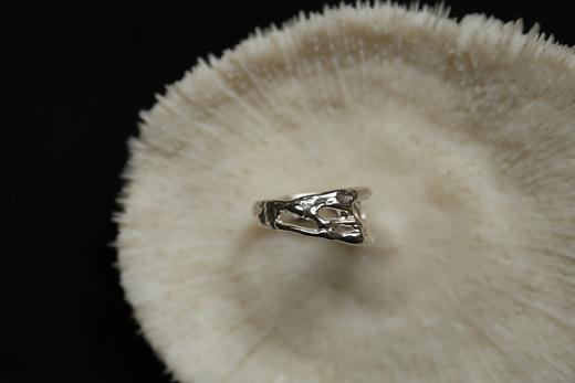 CHEZ BOQUE 印象系列原创手工925银戒指《轨》 商品图6