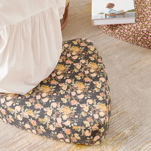 复古三角形棕榈坐垫打坐垫 商品图1