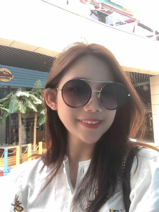 明星同款！Gucci 圆形时尚太阳镜正品上脸惊艳 商品图7