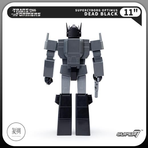 现货 Super7 变形金刚 擎天柱 黑白色 Transformers Super Cyborg Optimus Prime 商品图2