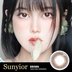 秀儿 年抛  小山茶 （巧咖棕 14.0最高1000度）