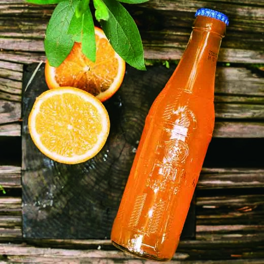 正广和橙子味儿汽水网红汽水老上海记忆中的味道