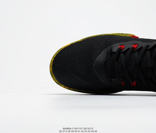 耐克Nike Mamba Fury Black Red科比曼巴系列休闲时尚百搭舒适个性男子篮球鞋 商品图2