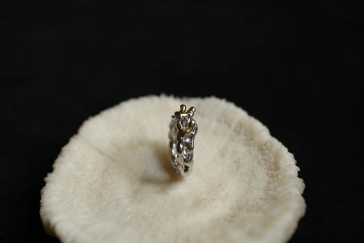 CHEZ BOQUE 印象系列原创手工925银戒指《毒蘑菇》 商品图4