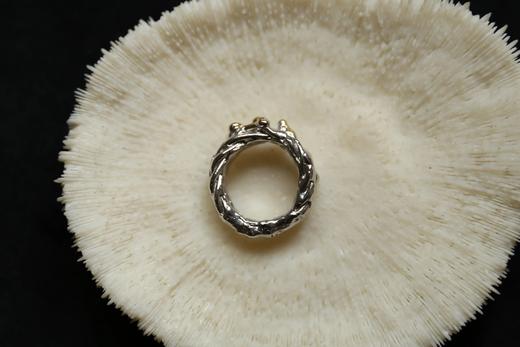 CHEZ BOQUE 印象系列原创手工925银戒指《毒蘑菇》 商品图5