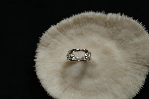 CHEZ BOQUE 印象系列原创手工925银戒指《轨》 商品图1