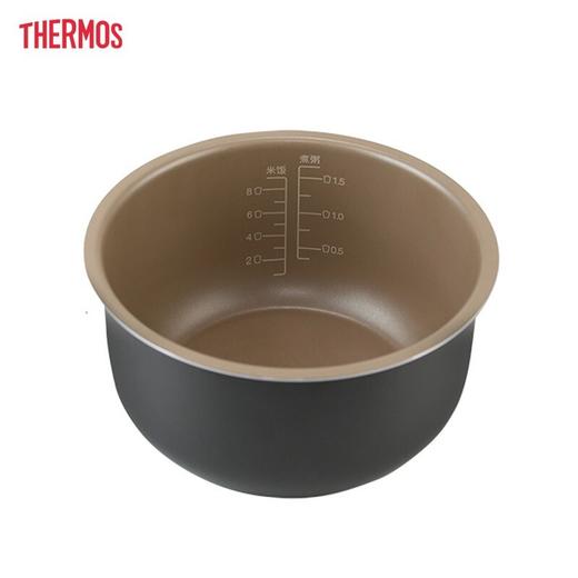 膳魔师（THERM0S） 膳魔师电饭煲情侣大容量电饭锅煮饭煲汤不锈钢内胆 EHA-4146E-PB 4L 商品图3