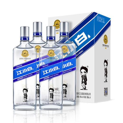 江小白 金奖青春版 40度 500ml*4瓶 商品图1