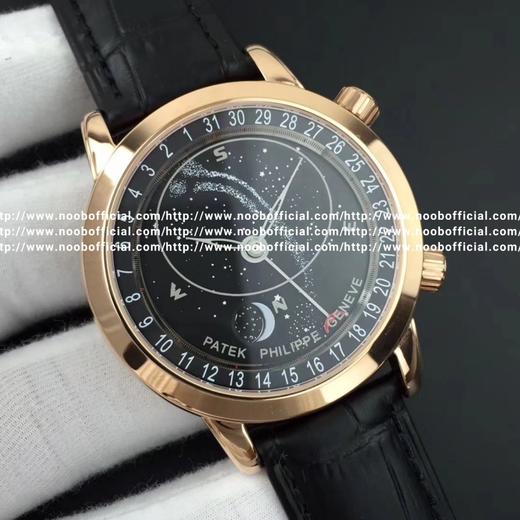 百达翡丽星空升级终极版6102款｜6104款超级复杂功能系列。日内瓦苍穹系列你可想象把星空佩戴在腕上吗？这款星空腕表独具特别星象功能，蓝色圆表盘上就能欣赏日内瓦苍穹图，还有金色月球运行轨迹，熬时20个 商品图0