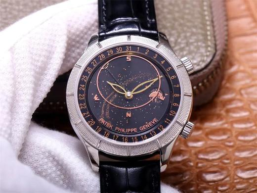 TZ百达fei丽复杂功能星空系列5106R/5102/6104，尺寸42*10mm，升级了和原装一样的夜光效果星空，采用9015机械机改造而成的珍珠陀机芯 商品图0