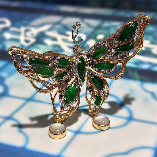 幻之蝶蝴蝶胸针吊坠双戴定【定制款】 商品图0