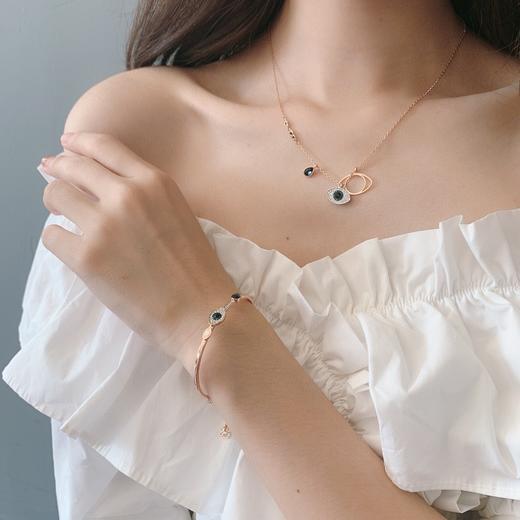 Sw施家恶魔之眼手镯项链组合特惠情人节礼物 商品图1