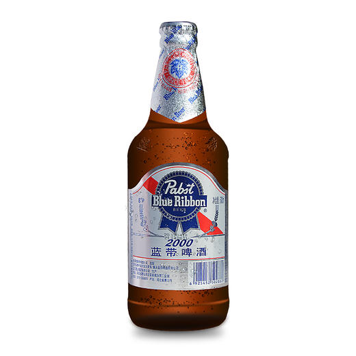蓝带啤酒真实照片图片