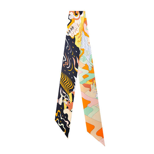 “洛神赋”主题窄带丝巾 商品图5