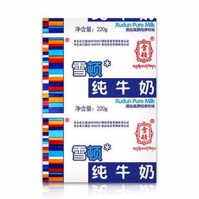雪顿纯牛奶220g*24