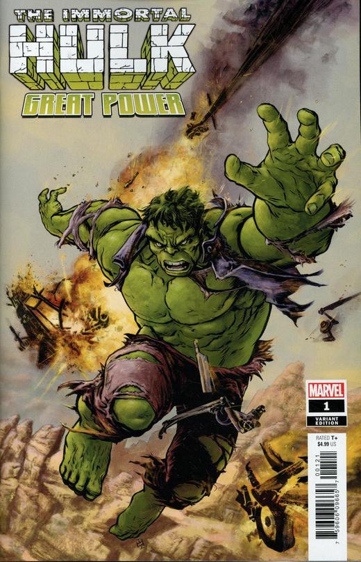 浩克 绿巨人 特刊 Immortal Hulk Great Power（2020）变体 商品图0