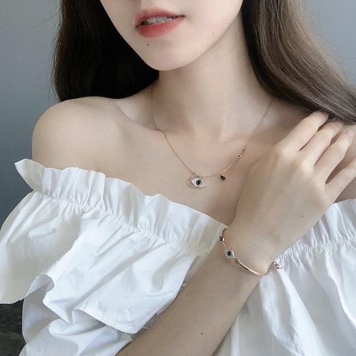 Sw施家恶魔之眼手镯项链组合特惠情人节礼物 商品图3