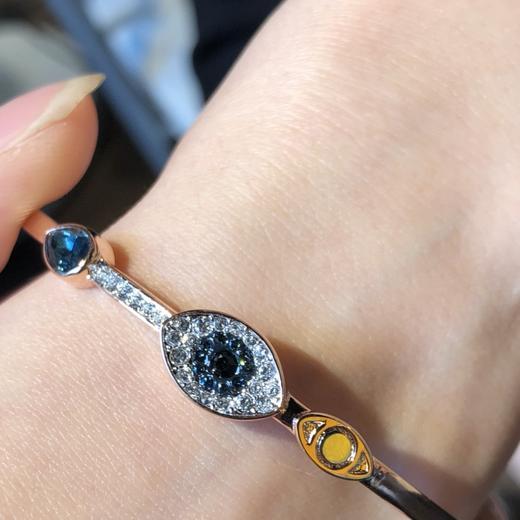 Sw施家恶魔之眼手镯项链组合特惠情人节礼物 商品图7