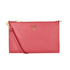 PRADA 普拉达 女士 Saffiano 皮革金属刻字徽标迷你手拿包 粉红 1NH004 PN9 F0505 商品缩略图0