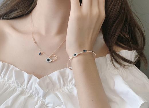 Sw施家恶魔之眼手镯项链组合特惠情人节礼物 商品图2