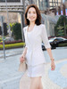 FH-FH1365新款韩版亚麻西装短裤两件套 商品缩略图2