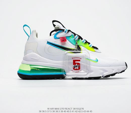 耐克Nike React Air Max 270V2休闲时尚百搭舒适个性半气垫跑步鞋 商品图2