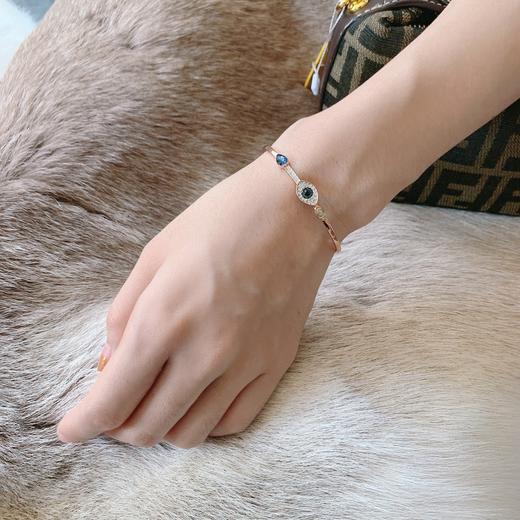 Sw施家恶魔之眼手镯项链组合特惠情人节礼物 商品图5