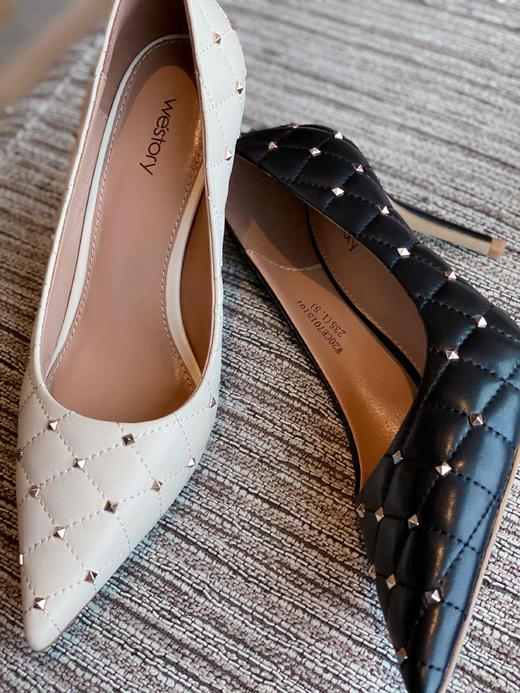 westory2020新款高跟尖头女优雅仙气W20CE70151 商品图1