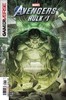 复仇者联盟 绿巨人 浩克 斜线 Marvel Avengers Hulk（2020）普封 商品缩略图0