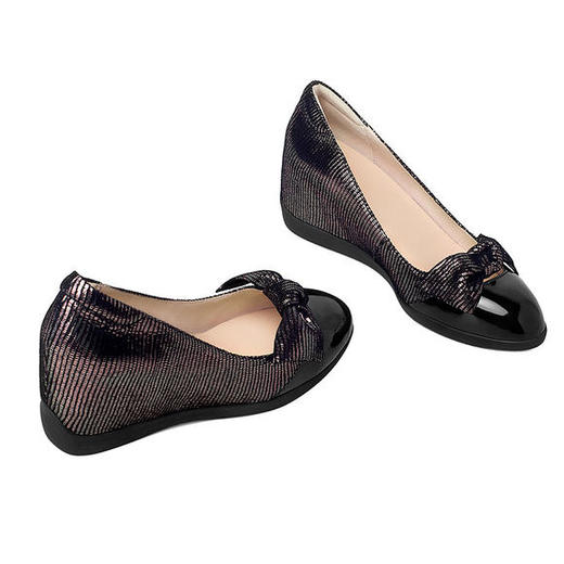 RB-975新品浅口四季单鞋舒适百搭中跟鞋 商品图3