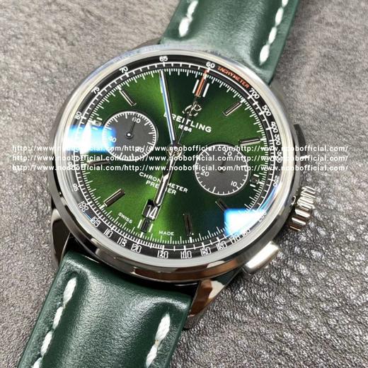 GF 百年灵 璞雅B01计时腕表Premier B01 Chronograph （吴彦祖同款） 材质： 316L精钢 直径： 42毫米 厚度： 13.65毫米 表镜： 锅盖弧面蓝宝石，双面防眩处理 表 商品图2