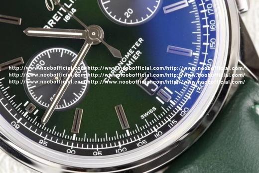 GF 百年灵 璞雅B01计时腕表Premier B01 Chronograph （吴彦祖同款） 材质： 316L精钢 直径： 42毫米 厚度： 13.65毫米 表镜： 锅盖弧面蓝宝石，双面防眩处理 表 商品图8