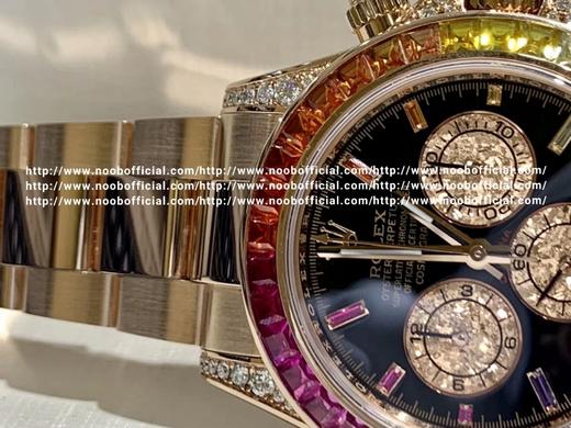 客订 真彩红、迪 N厂4130改造宝石 金粉三圈 宝石字面 18K玫瑰金厚金打造 小贵 细节分享 官方200w起，彩虹圈的难度在于宝石的摘採还有颜色搭配，颜色接替不均就很难达到链接的效果，所以官方 商品图6