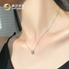18K金钻石经典牛头款项链 商品缩略图3