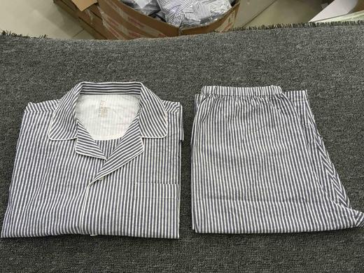 无印良品MuJi夏季薄款短袖无侧缝睡衣套装泡泡纱官网售价349元 正品保真 商品图9