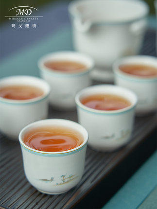 玛戈隆特 西湖盛宴10头茶具套装 家用功夫茶具套装带茶盘 商品图3