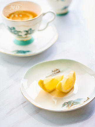 M20玛戈隆特西湖盛宴15头莲蓬咖啡具骨瓷咖啡具套装家用 商品图1