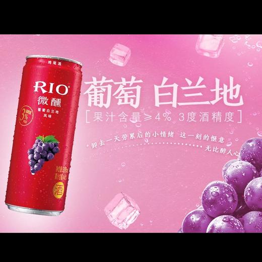 RIO微醺鸡尾酒 葡萄味6+乳酸菌味6组合 330ml*12罐 商品图1