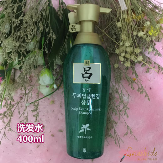 韩国产 RYO/绿吕人参精华发控油洗发水护发素400ml/500mlJPY带授权招加盟代理 商品图2