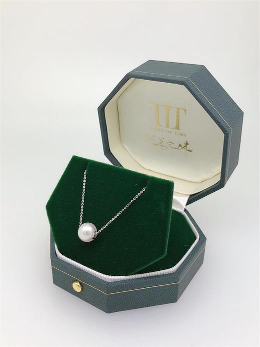 大单跟团 18k金日本Akoya海水珍珠经典单珠锁骨链 商品图3