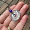 玻璃种雪花棉厚庄飘花翡翠平安扣 商品缩略图10