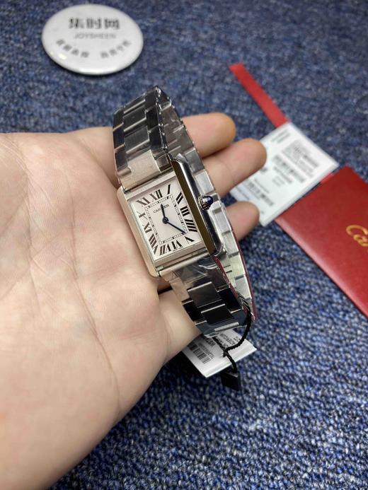 最高版本 卡地亚TANK坦克系列女士腕表，表盘尺寸：小号31X24mm 中号33X27mm,原装瑞士朗达石英机芯（专柜一致） 商品图8