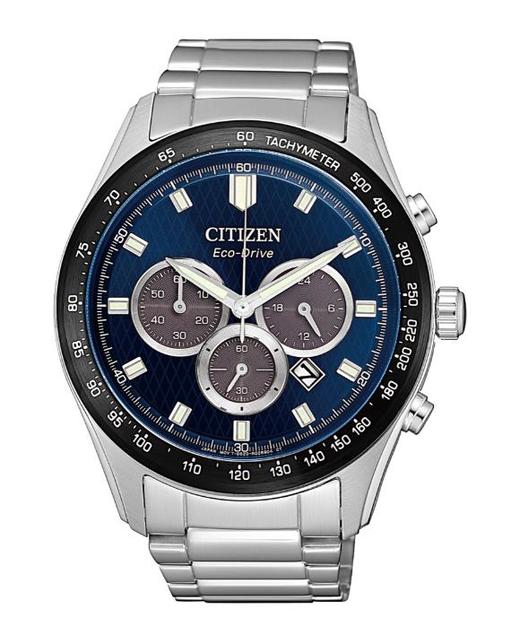 西铁城日本官方正品光动能时尚潮流不锈钢表带防水男表CA4454-89L 商品图1